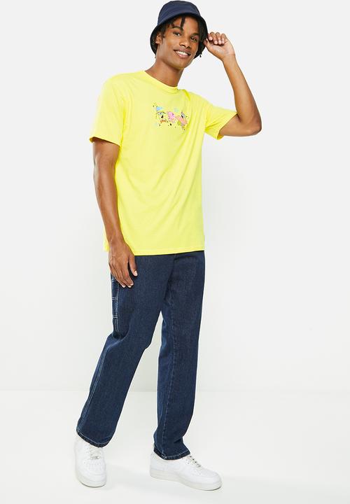 PUMA - Puma x spongebob graphic tee - lucent yellow