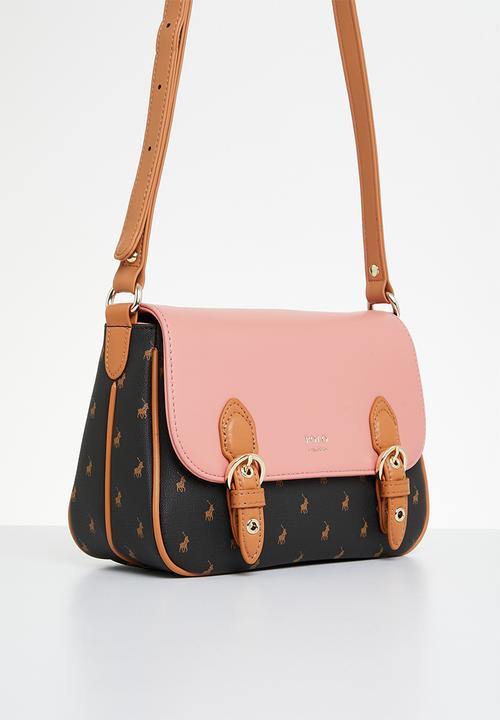 POLO - Messenger sling - coral