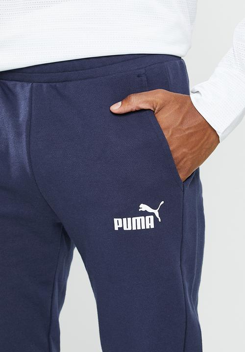 PUMA - Ess slim pants tr - peacoat