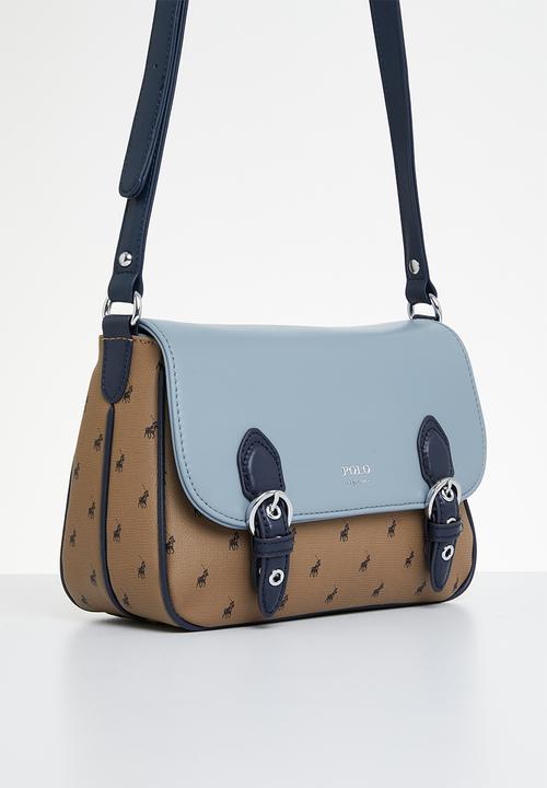 POLO - Messenger sling - blue