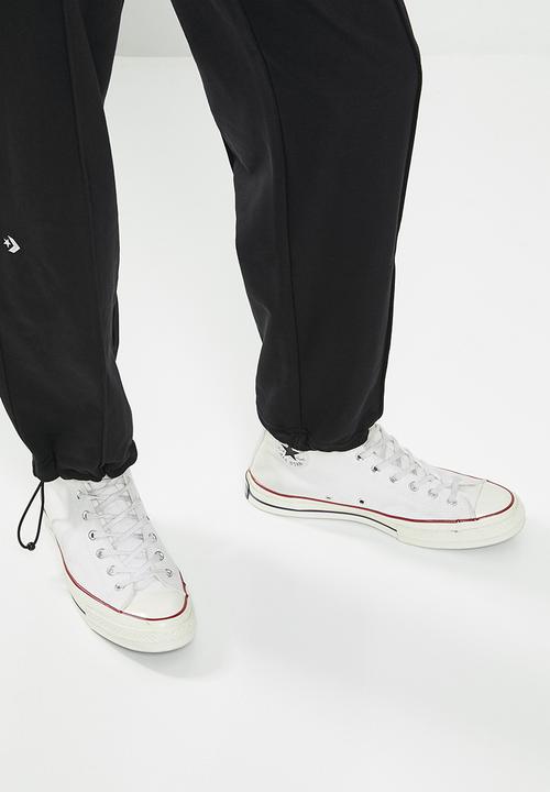 Converse - Elevated knit paneled pant - black