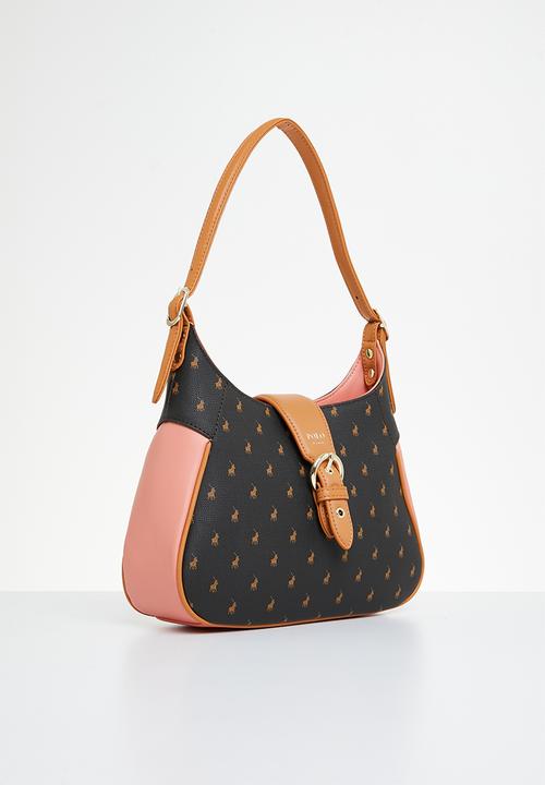 POLO - Small shoulder bag - coral 
