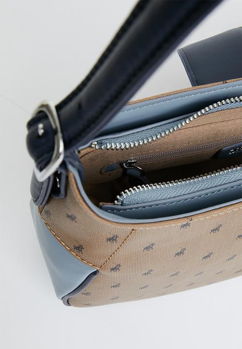 POLO - Small shoulder bag - blue 