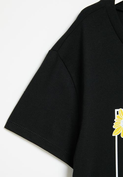 Vans - Elevated floral crew - black