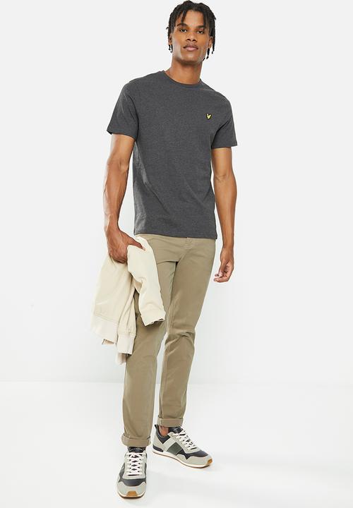 Lyle & Scott - Plain t-shirt - charcoal melange