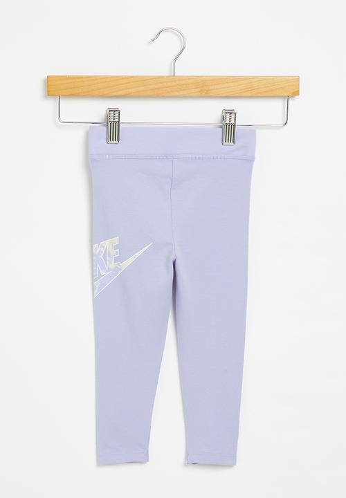 Nike - Nkg cloud wash legging - light thistle