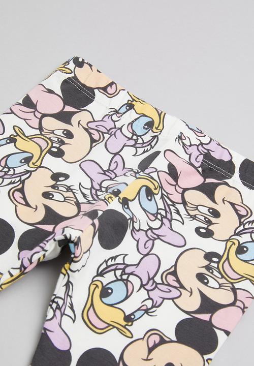 Cotton On - bundle the ls ruffle bubbysuit & river legging-lcn - lcn dis daisy duck