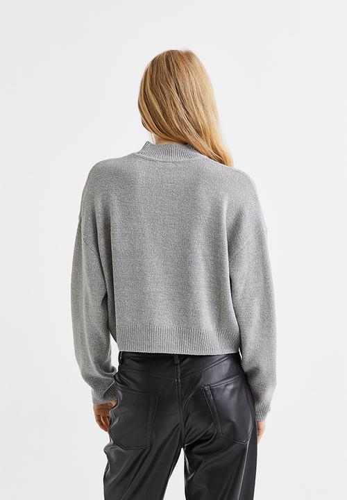 H&M - Jumper - grey marl