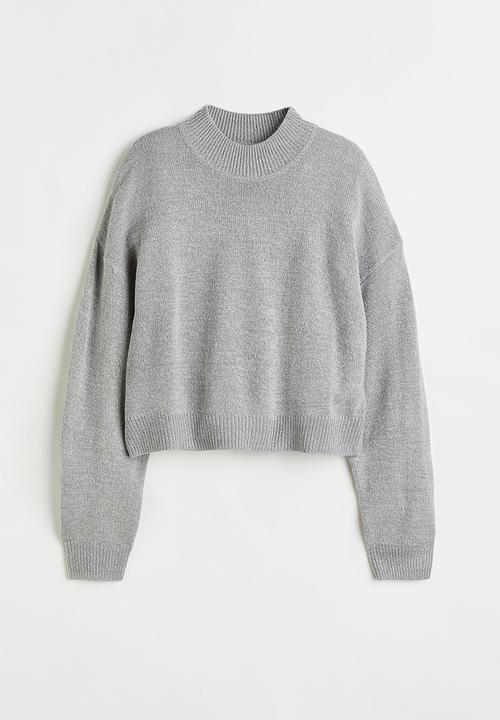 H&M - Jumper - grey marl