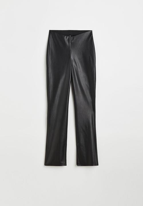 H&M - Flared leggings - black