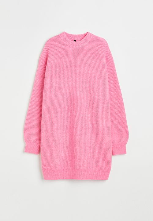 H&M - Knitted dress - pink