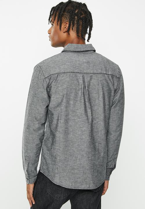 Lyle & Scott - Utility shirt - jet black