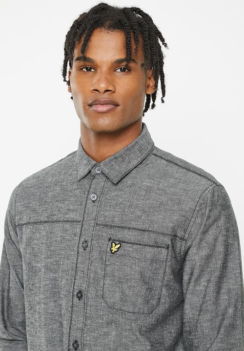 Lyle & Scott - Utility shirt - jet black