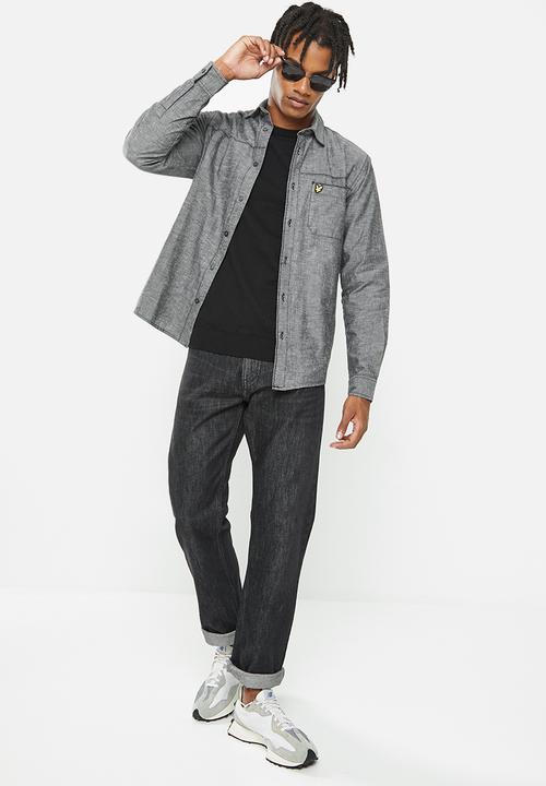Lyle & Scott - Utility shirt - jet black