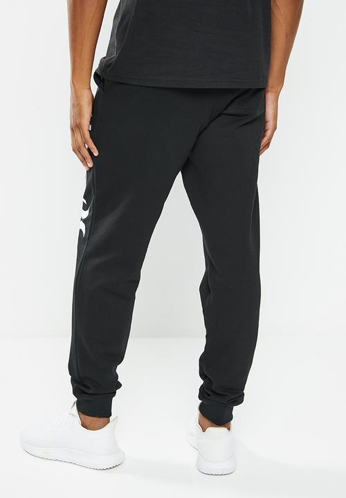 Hurley - One & only cuff track pant - black & white
