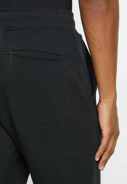 Hurley - One & only cuff track pant - black & white
