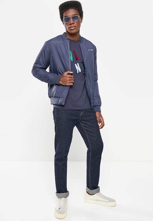 Valenta - Spit fire jacket - navy