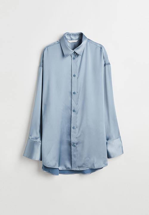 H&M - Oversized blouse - light blue