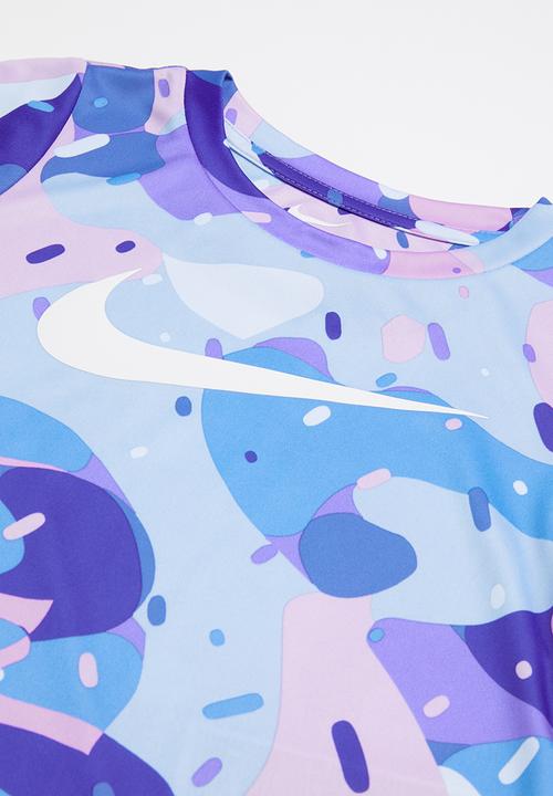 Nike - Nkg df printed tee and tempo s - light thistle