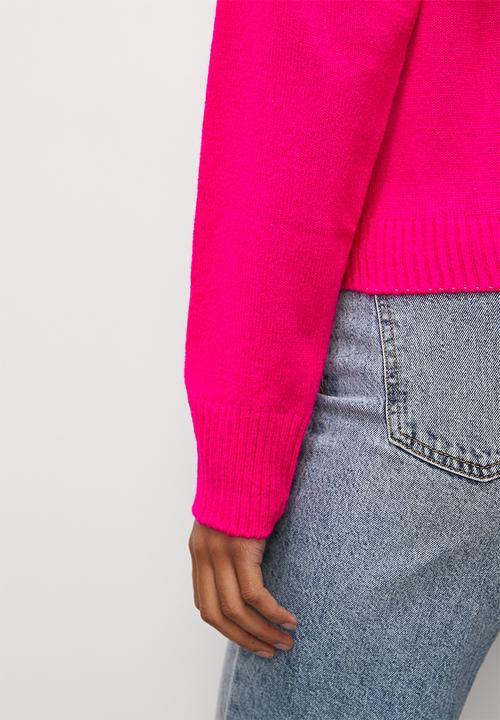 Blake - Meet & greet funnel neck - pink