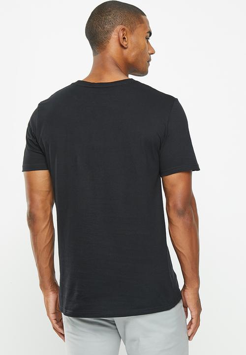 Original Penguin - Embroidered short sleeve tee - true black
