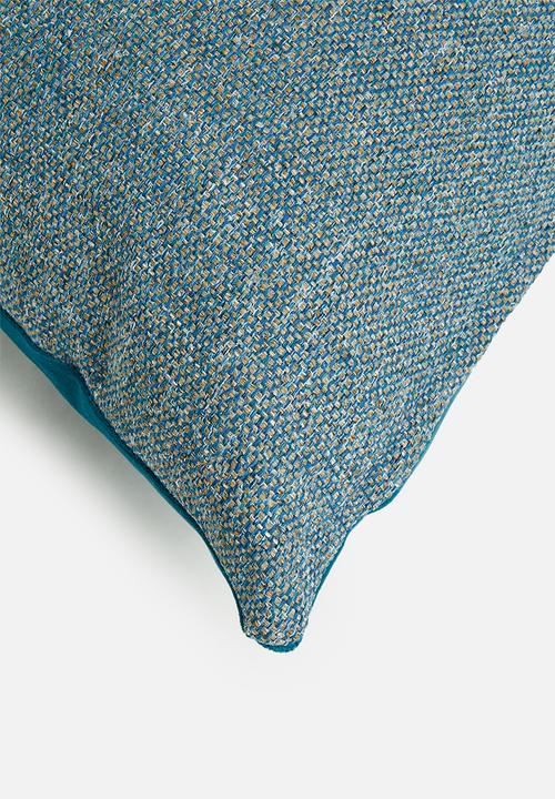 Sixth Floor - Thebe 2 toned cushion cover - Falcon