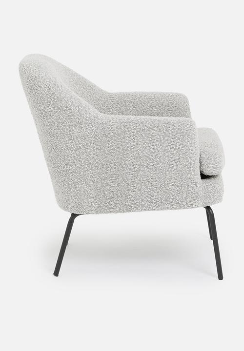 Sixth Floor - Ella lounge chair - grey