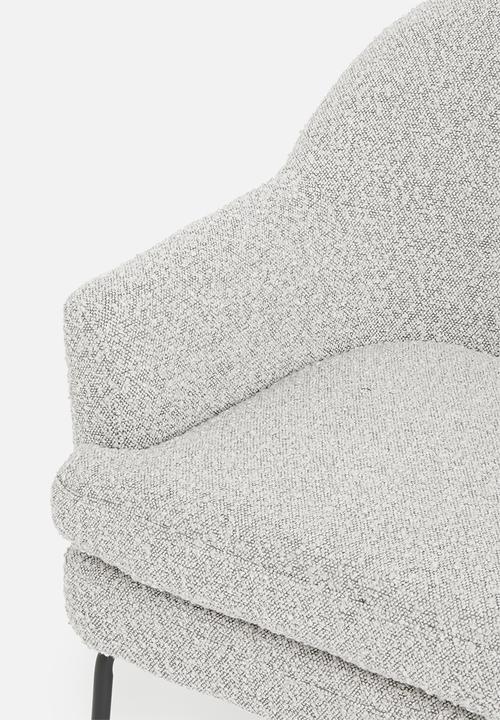 Sixth Floor - Ella lounge chair - grey