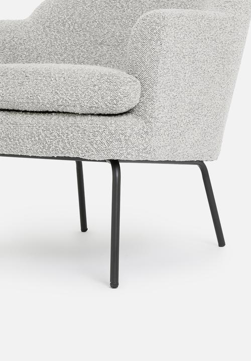 Sixth Floor - Ella lounge chair - grey