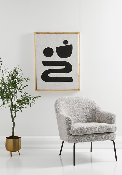 Sixth Floor - Ella lounge chair - grey