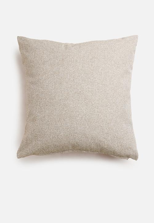 Sixth Floor - Thebe 2 toned cushion cover - Moody Kelp