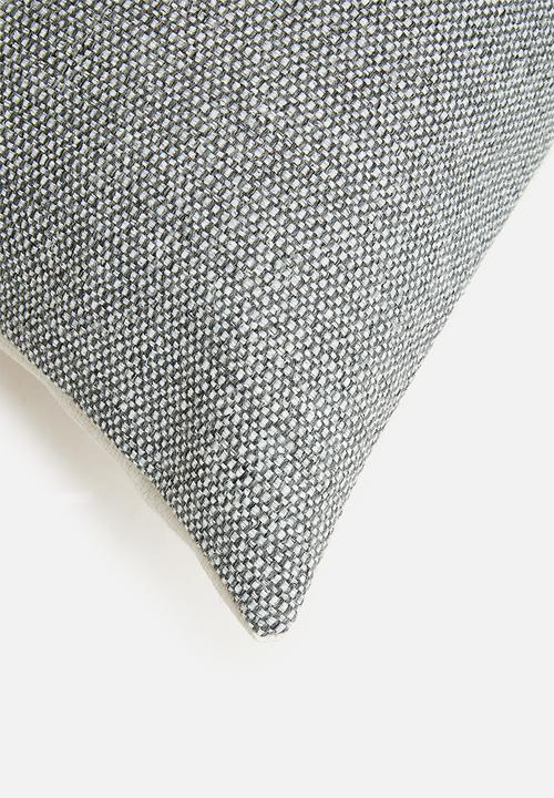 Sixth Floor - Mabaso 2 toned cushion cover - Falcon