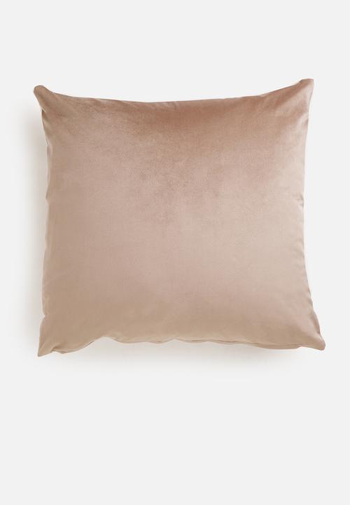 Sixth Floor - Mihlali 2 toned velvet cushion cover - Slate