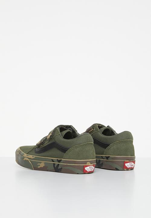 Vans - Uy old skool v - camo sidewall grape leaf
