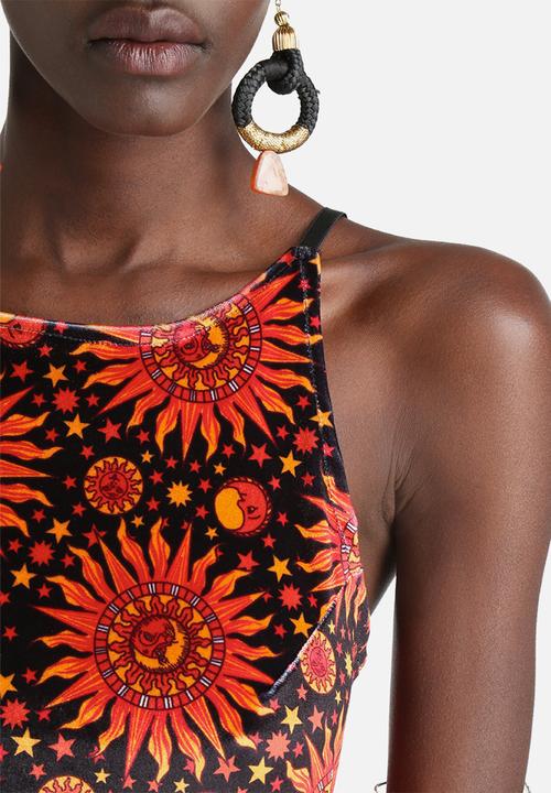 Motel - Gaia Flame Dress