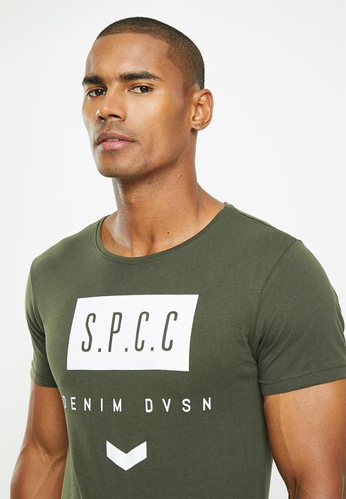 S.P.C.C - Cohen tee - dark moss