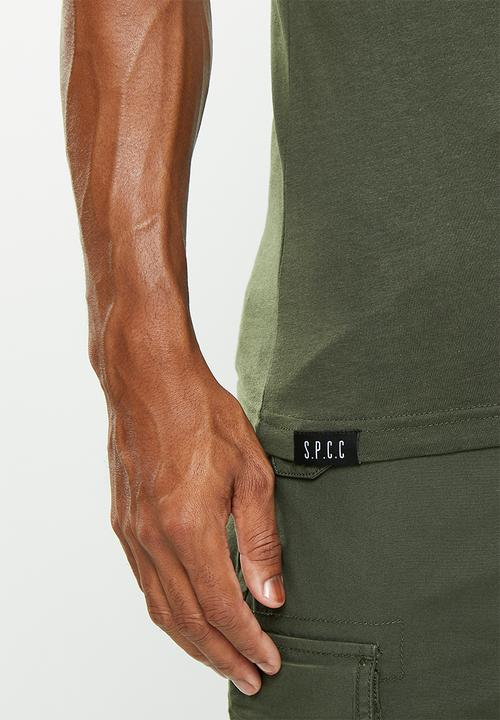 S.P.C.C - Cohen tee - dark moss