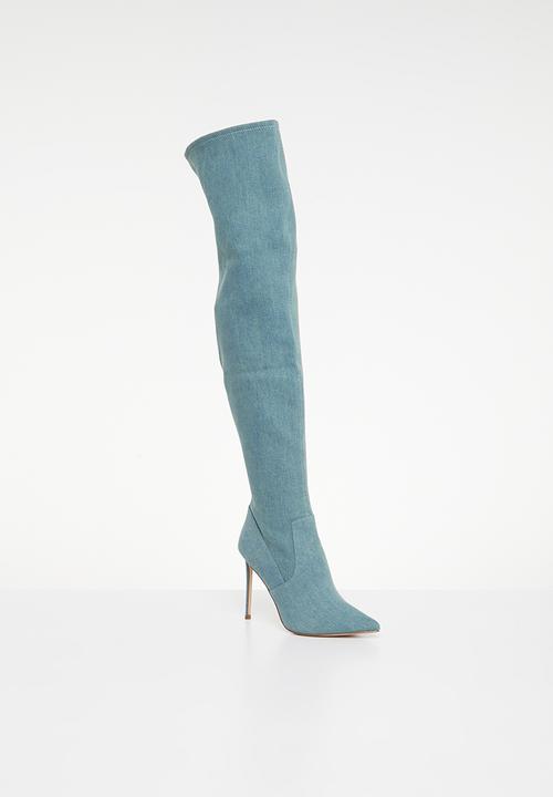 Steve Madden - Vava boot - blue denim