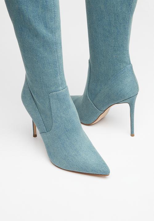 Steve Madden - Vava boot - blue denim