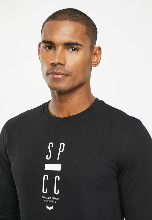 S.P.C.C - Aster sweat - black