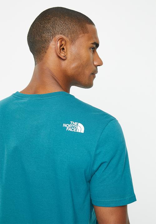 The North Face - Short sleeve rust 2 tee - blue coral-reef waters 