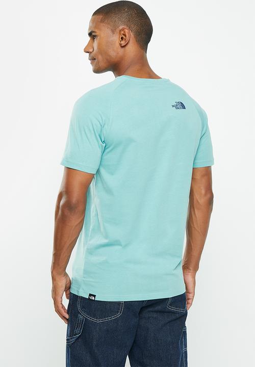 The North Face - Short sleeve raglan redbox tee - eu - reef waters-summit navy