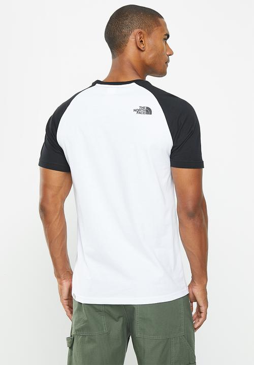 The North Face - Short sleeve raglan easy tee - eu - tnf white & tnf black