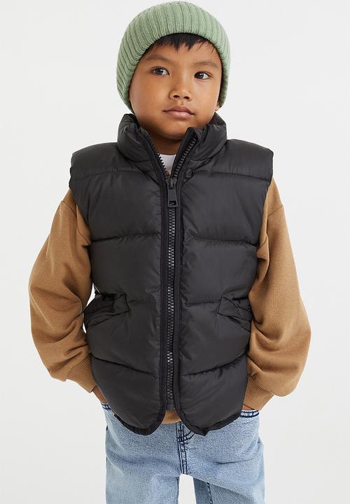 H&M - Water-repellent puffer gilet - black