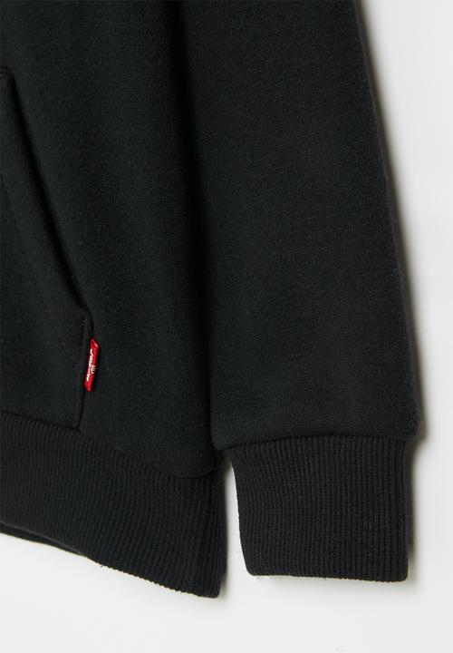 Levi’s® - Lvb batwing screenprint hooded - black