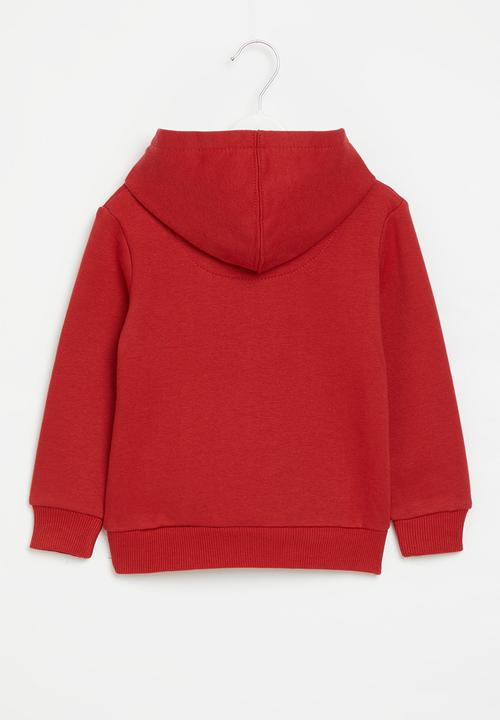 Levi’s® - Lvb batwing screenprint hooded - levis red & white