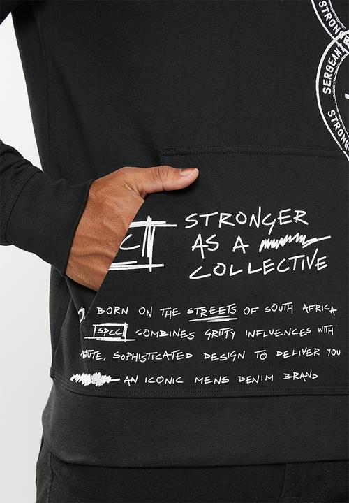 S.P.C.C - Hitchcock hoodie - black