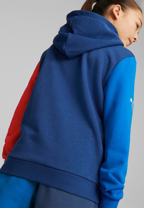 PUMA - Bmw mms kids ess hoodie - pro blue/red
