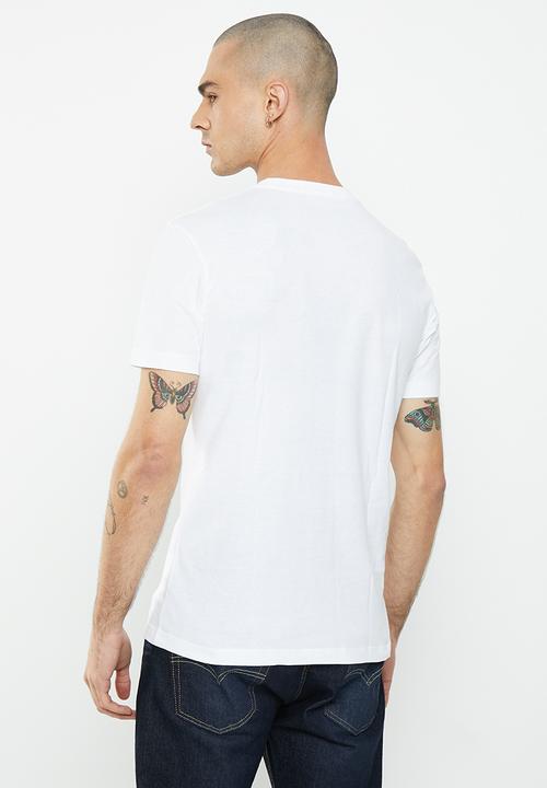 Calvin Klein - Core monologo pocket tee - white