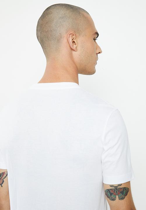 Calvin Klein - Core monologo pocket tee - white